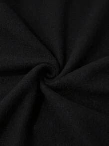 Manfinity Homme Plus Size Men's Casual Open Front Sweatshirt, Minimalist & Fashionable For Everyday Wear, For Fall Winter