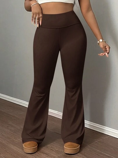 Slaydiva Women's High Waist Yoga Pants, Elastic Tights, Slimming Exercise Leggings