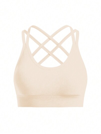 Sovereign Charm Seamless Backless High Elasticity Sports BH view 4