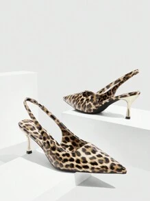 CUCCOO SZL Women Mid Heel Pointed Toe Stiletto Party Shoes - Multicolor - View 10