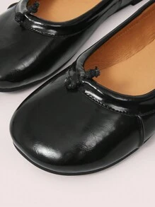 CUCCOO DOLLMOD 女士经典圆头黑色平底交谊舞鞋情人节款 - 黑色 - 查看 7