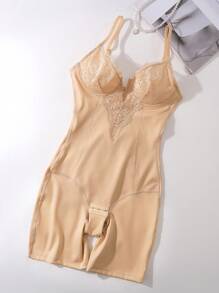 1pc Women High Elasticity Body Shaping Sexy Slimming One-Piece Bodysuit