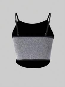 Zolique Women's Edged Sparkling Camisole/Tank Top, Sparkly Tops, Tank Tops Women