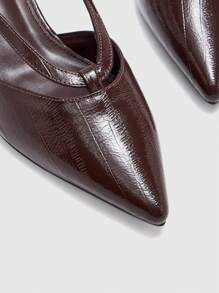 CUCCOO BIZCHIC Zapatos de tacón bajo versátiles y de moda para mujer, para uso diario