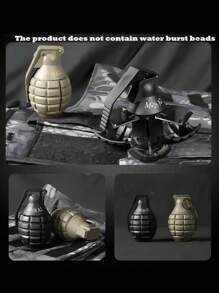 仿真自爆手榴弹 小型爆炸包 恶作剧玩具 婚礼搞笑道具 新年 充气小炸弹 恶作剧手榴弹 愚人节手榴弹玩具 婚礼派对装饰 新年烟花 CS手榴弹玩具（颜色款式随机） - 彩色 - 查看 7