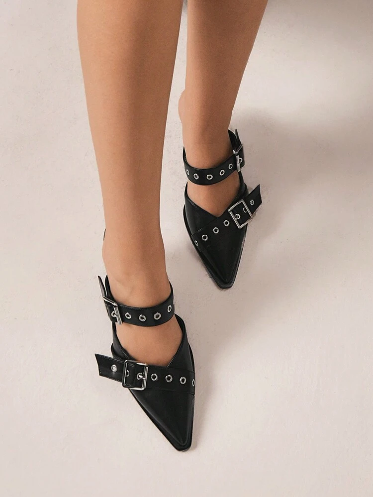 CUCCOO GRLICON Escarpins à talons hauts style punk Y2K pour femmes, convenant pour la moto, la fille cool, Halloween, Noël, tenues de fête