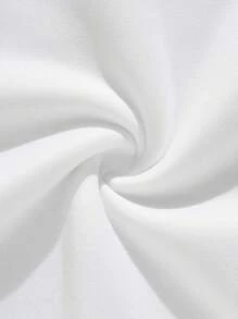 Manfinity Homme Men's New Year Slogan Print Long Sleeve Casual Pullover Sweatshirt, Autumn/Winter