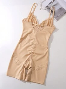 1pc Women High Elasticity Body Shaping Sexy Slimming One-Piece Bodysuit