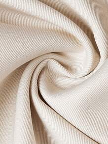 Rometta Damen Set in Große Größen mit Schal Kragen ärmelloser Blazer mit Taille Raffung und Hose, 2-teilig