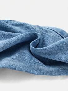 SHEIN 男婴三件套休闲基础款猫须高弹力修身牛仔裤套装，适合宝宝日常穿着和户外活动。 - 彩色 - 查看 6