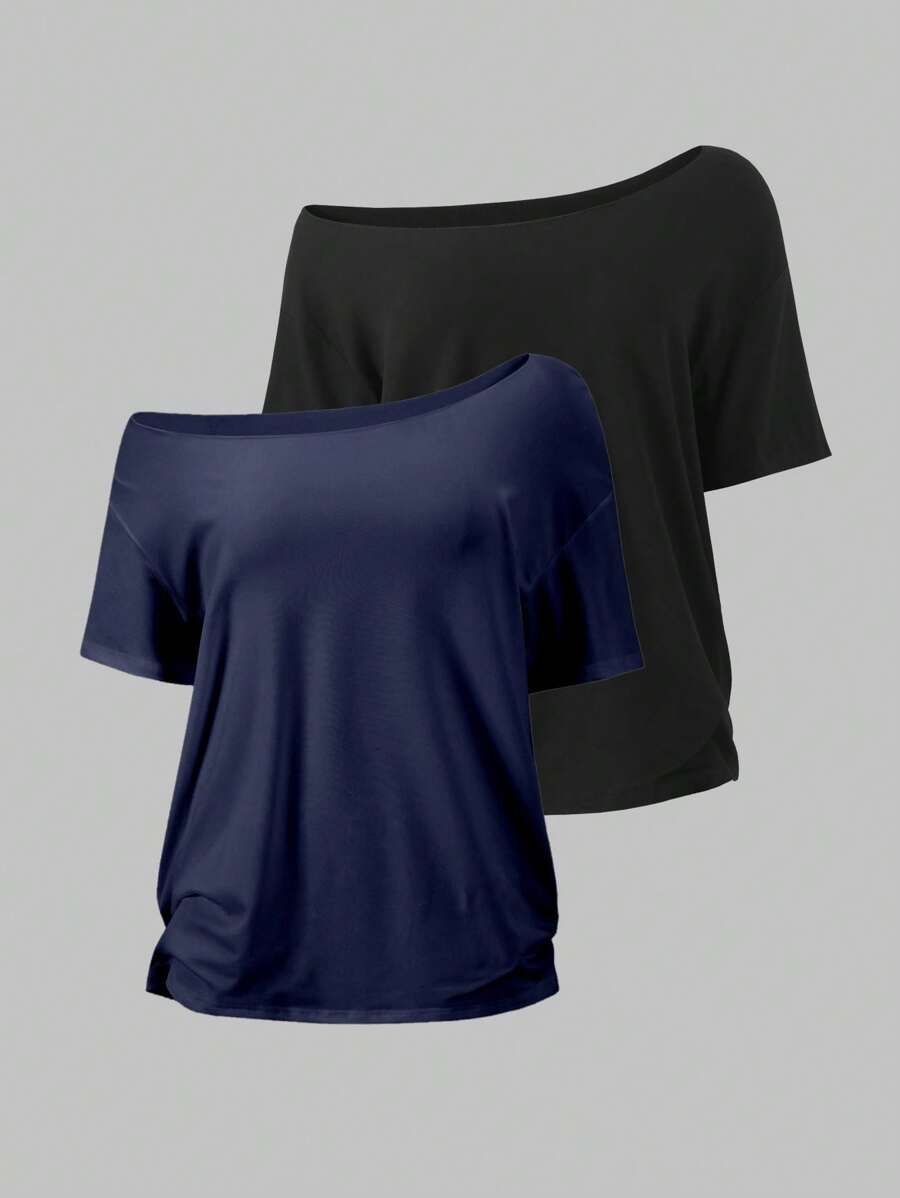 SHEIN Unity 女士T恤 - 彩色 - 查看 1