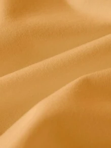 1pc Toddler Boys "Never Look Back" Smiling Face Print Hoodie Casual Sweatshirt