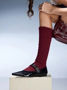 Cuccoo CUCCOO GRLICON Zapatos planos de estilo Y2K para mujer, adecuados para looks punk, motero, chica cool, Halloween, Navidad y fiestas