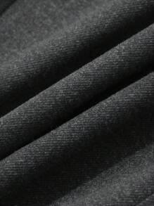 DAZY Women's Solid Straight Leg Loose Casual Commuter Pants - Grey - View 5