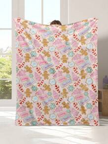 1 chiếc chăn Giáng sinh - Chăn Giáng sinh cho ghế sofa thời trang và đẹp mắt - Đồ trang trí Giáng sinh màu hồng - Vải nhung mềm mại, chăn đùi ấm cúng, chăn ghế sofa, văn phòng, giường, cắm trại, du lịch, khăn choàng, chăn quà tặng đa năng cho mọi mùa - Nhiều màu - Xem 8