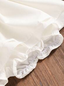 Genkimix Kids Young Girl Cute Multi-Layer Ruffle Skort, Family OutfitSpring/Summer