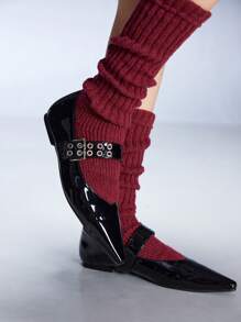 Cuccoo CUCCOO GRLICON Zapatos planos de estilo Y2K para mujer, adecuados para looks punk, motero, chica cool, Halloween, Navidad y fiestas