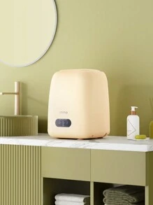 JMMO Mini Portable Washing Machine With 9L Capacity And Blue Light,Ideal For Underwear,Socks,Kids Clothes For Space-Saving Convenience - Beige - View 2