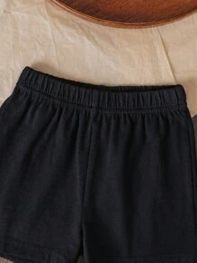 Cool Racing Car Design Baby Boys' Comfortable Versatile Casual Short Sleeve T-Shirt 2 Pieces Set