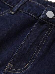 Livesso Shorts bermudas de mezclilla nuevos de mujer para otoño