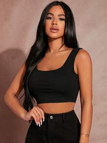 SHEIN SXY 3pcs/Set Women's Summer Solid Color Slim-Fitting Short Tank Tops Are Simple And Versatile For Many Occasions