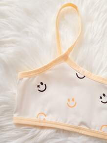 SHEIN 4pcs/Set Tween Girls Striped & Heart Pattern Comfort Breathable Cute Casual Childrenswear Underwear Sets