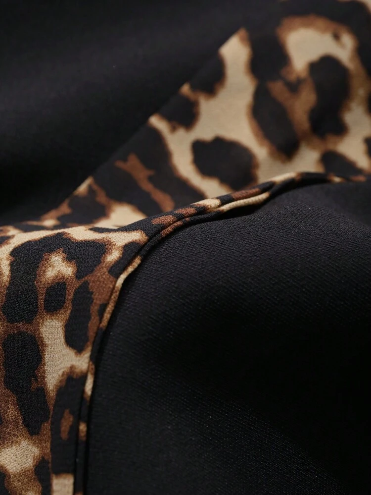 Women's Spring & Summer Valentine's Day, Chinese New Year Skirt Leopard Print