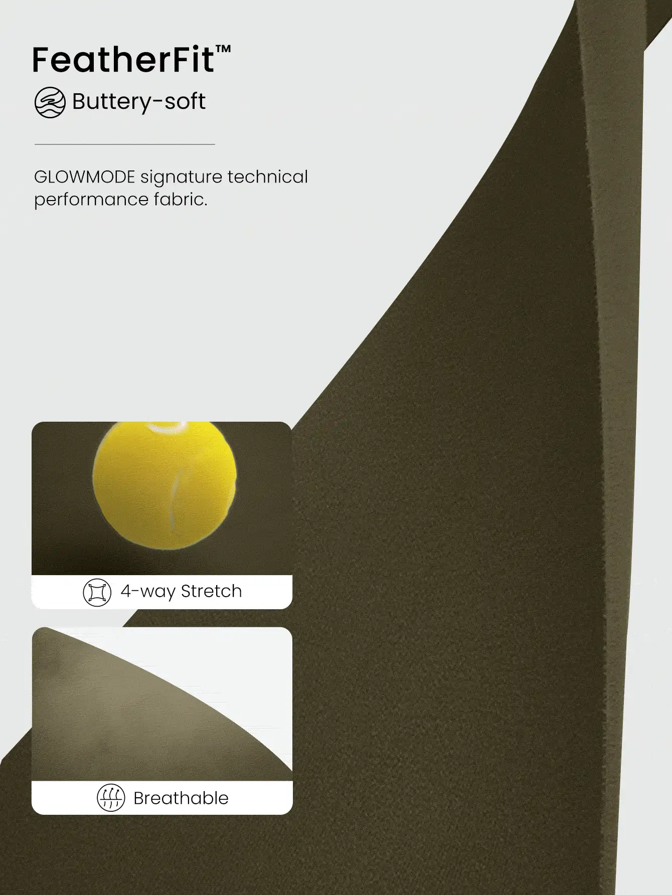 GLOWMODE Sweat-Wicking Quick-Dry Take A Stand Collar Sport Long Sleeve Jacket With Hidden Pockets Thumbholes Daily Casual