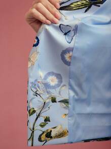 MOTF PREMIUM FLORAL PRINT BOXY BLAZER,VALENTINE'S DAY,SPRING/SUMMER