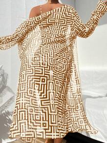 Swim Lushoire 3pcs/Set Women Bikini Set + Random Printed Designs Summer - Khaki - View 2