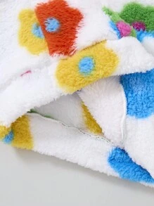 Dziewczęca bluza z kapturem, swobodna i modna, puszysta, do codziennego noszenia
