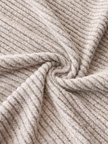 SHEIN Sukienka dla kobiet w ciąży w jednolitym kolorze, z krótkim rękawem i wiązaniem, dopasowana, elegancka