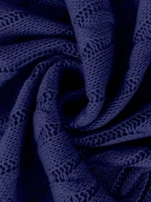 Calvaya Plus Size Women Jednokolorowy Dzianinowy Golf Aran School Style Sweter Zapinany Z Przodu Kamizelka Jesień/Zima