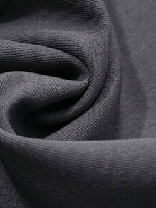 DAZY Pantalon ample casual à pattes larges avec poches de couleur unie pour femmes
