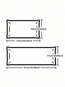 2 件套涤纶缎面枕套 - 纯色枕套，温和呵护秀发和肌肤，采用信封封口设计，不含枕芯，适用于卧室、宿舍、旅行 - 咖啡棕 - 查看 2