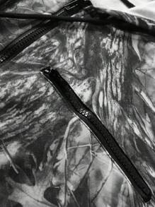 Manfinity LEGND 男士前拉链连帽衫和长裤休闲两件套西装