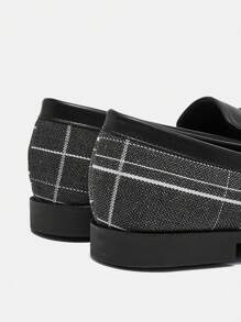 CUCCOO BIZCHIC Women's Flat Retro British Style Loafer Shoes Spring Shoes Spring Break Easter - Black - View 6