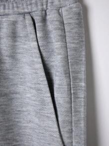 Manfinity Sport Corelite Conjunto deportivo minimalista para hombres con camiseta de cuello redondo de manga larga y pantalones estampados
