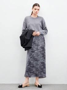 MOTF PREMIUM GIÀY MŨI VUÔNG CÓ GÓT VUÔNG CHỮ THẠCH ANH ĐÁ GIÀY BẰNG MARY JANE DÀNH CHO NỮ, MÙA XUÂN & HÈ - Màu be - Xem 9