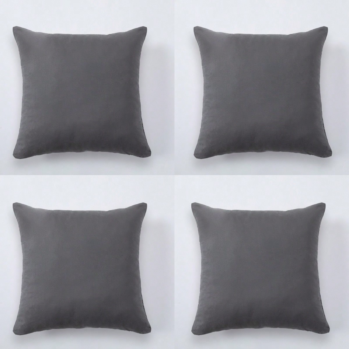 Fundas de almohada a cuadros con cremallera invisible, de estilo moderno y suave, adecuadas para la sala de estar, el dormitorio, la decoración del s