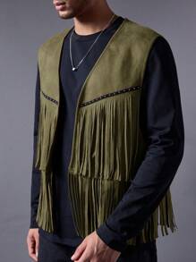 Manfinity AFTRDRK Men's Fashionable Everyday Casual Slim Fit Luxury Bomber Jacket, Deep Khaki Color