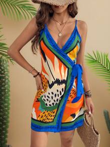 Travachic 女士鉤花假日休閒背心裙 - 彩色 - 查看 5