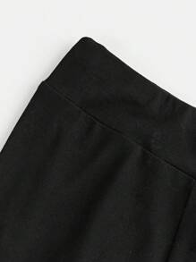 Conjunto de 3 piezas para niñas preadolescentes: sudadera con capucha corta y relajada, chaleco con tirantes cruzados y leggings elásticos ceñidos, estilo deportivo casual