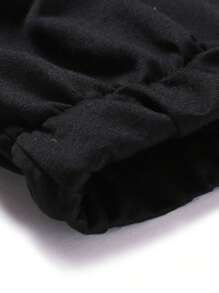 ROMWE MEN Prep Men's Drawstring Waist Jogger Casual Sweatpants