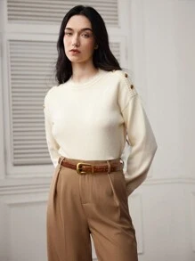 MOTF PREMIUM 1 CHIẾC THẮT LƯNG THỜI TRANG KIM LOẠI MÀU ĐEN DÀNH CHO NỮ, THÍCH HỢP KHI ĐI LÀM VÀ DỰ TIỆC - màu nâu - Xem 3