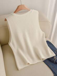 CosyJoli Gilet-cardigan élégant casual à poches, grande taille