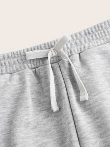 SHEIN EZwear Buy 1 Get 1 Women Loose Casual Wide Leg Sweatpants 2 Pieces Set Back To School Fall And Winter Clothing Women's Sportswear - Multicolor - View 9