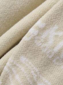 DAZY Women's Solid Color Round Neck Racing Style Loose Casual Long Sleeve Sweater,Fall Women Clothes - Grey - View 3