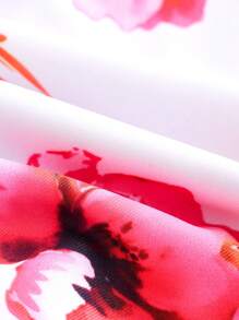 Swim Oasis Summer Vacation Floral Print Bikini Set - Multicolor - View 8