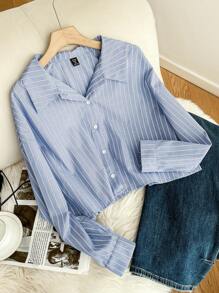 CosyJoli Tops casuales para mujer talla grande, tops a rayas, camisas lindas, amistad, Top para salir de vacaciones, tops de verano para salir, tops lindos para salir, tops casuales para mujer